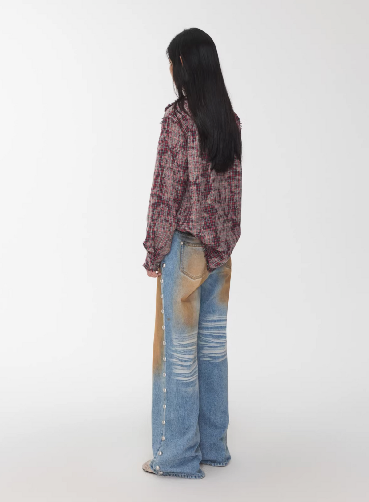 KOMO WASHED PLAID SHIRT – 2colors