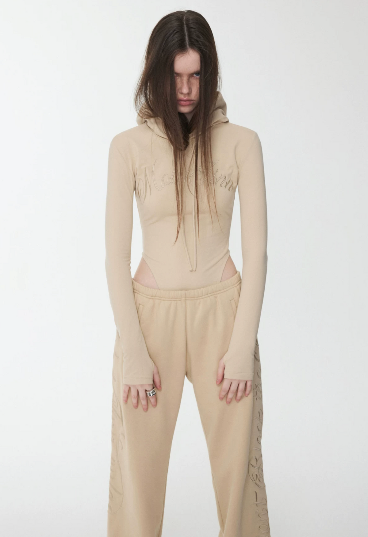 JELENE HOODIE BODYSUIT & SWEATPANTS – 2colors
