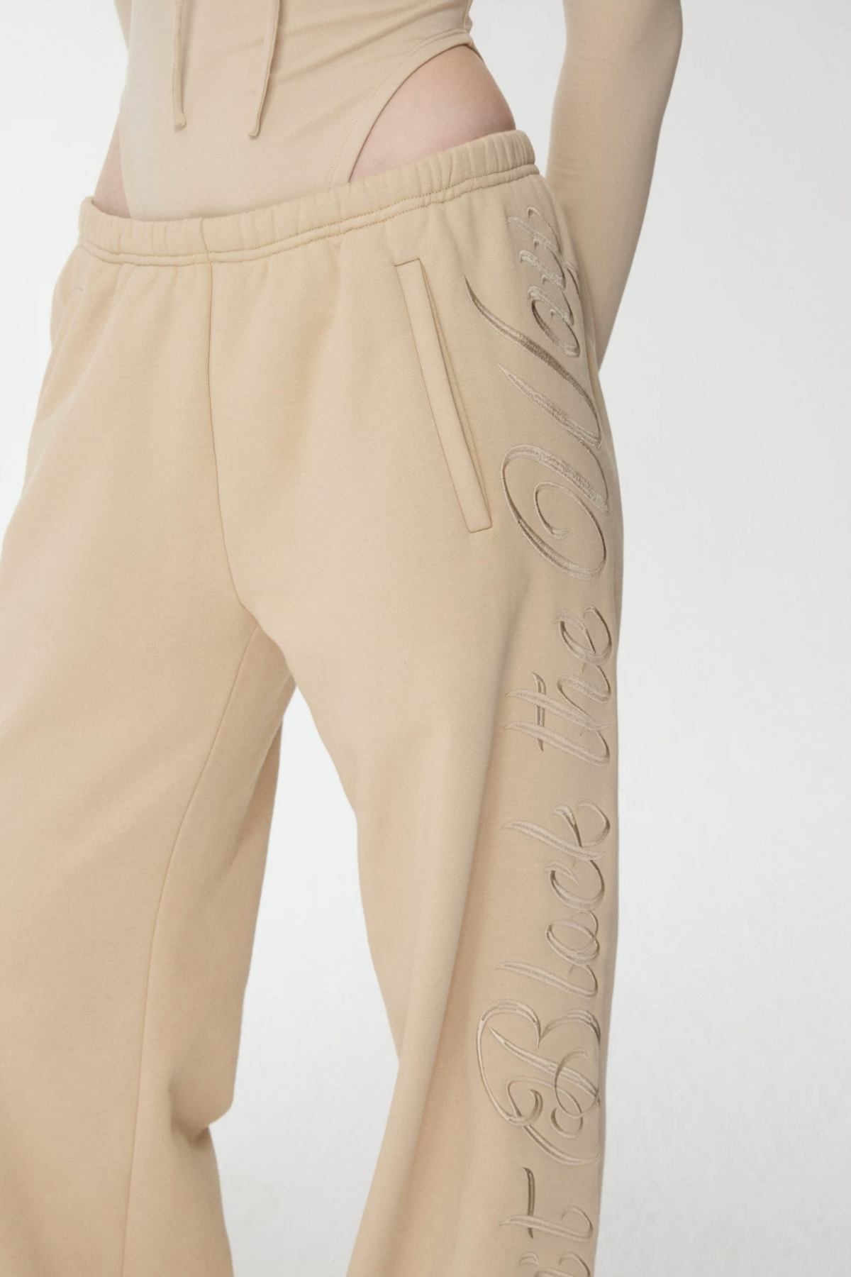 JELENE HOODIE FUR SWEATSHIRT & SWEATPANTS – 2colors (detachable hood)