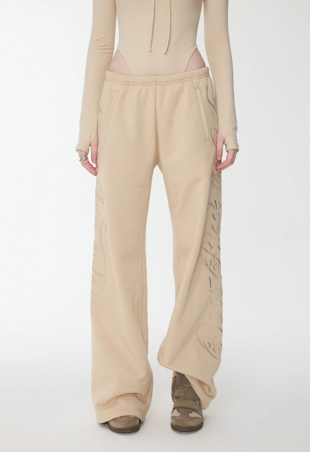 JELENE HOODIE FUR SWEATSHIRT & SWEATPANTS – 2colors (detachable hood)