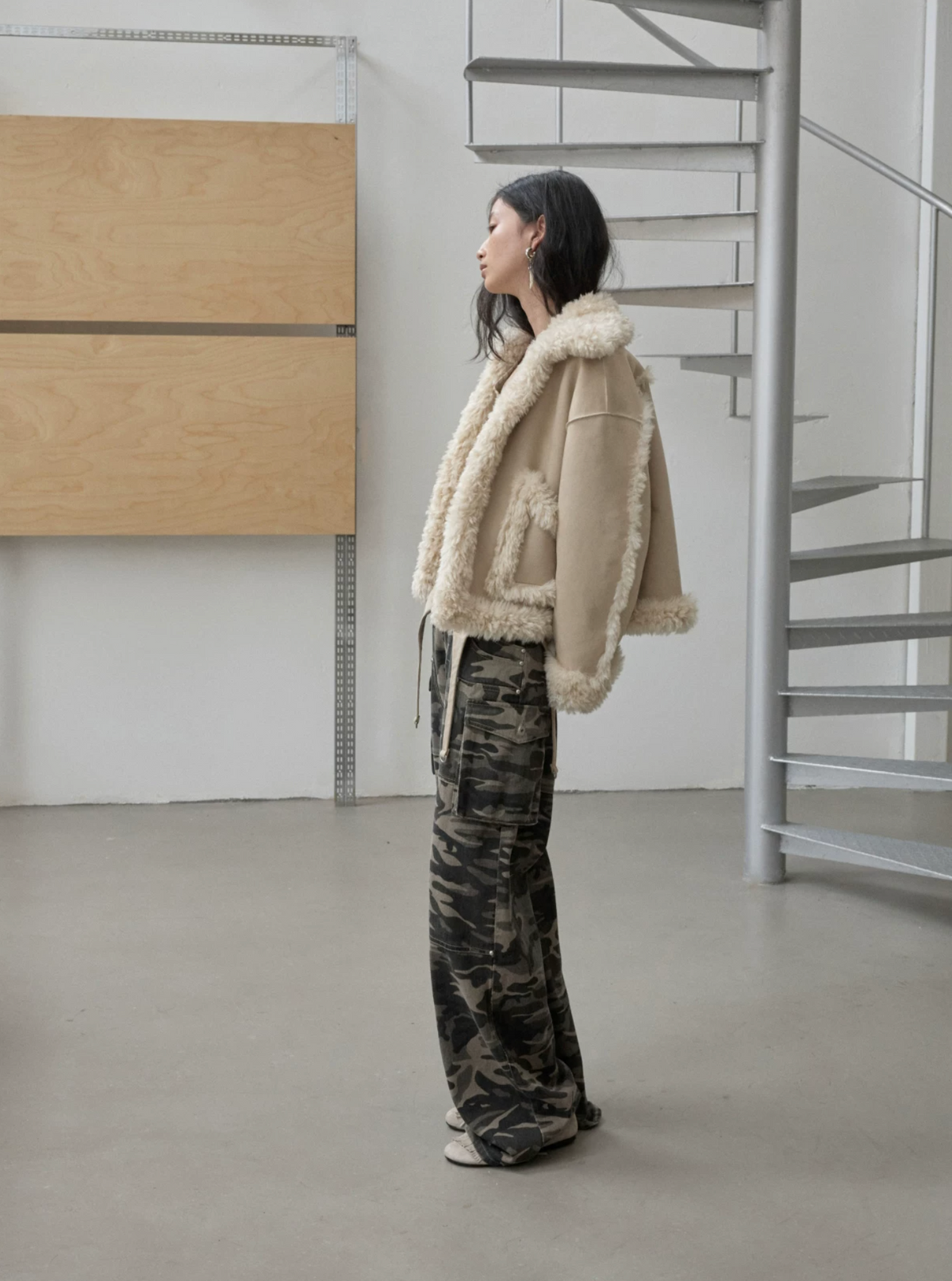 LUCIANA REVERSIBLE SUEDE JACKET – Can be worn on both sides!