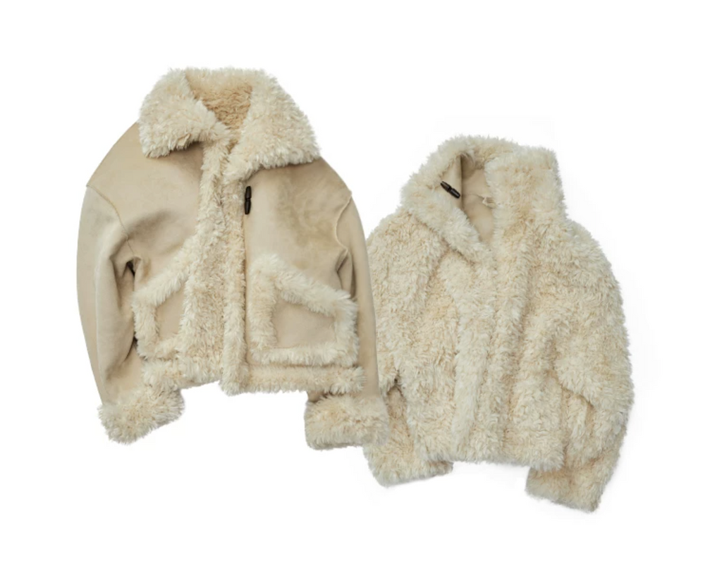 LUCIANA REVERSIBLE SUEDE JACKET – Can be worn on both sides!