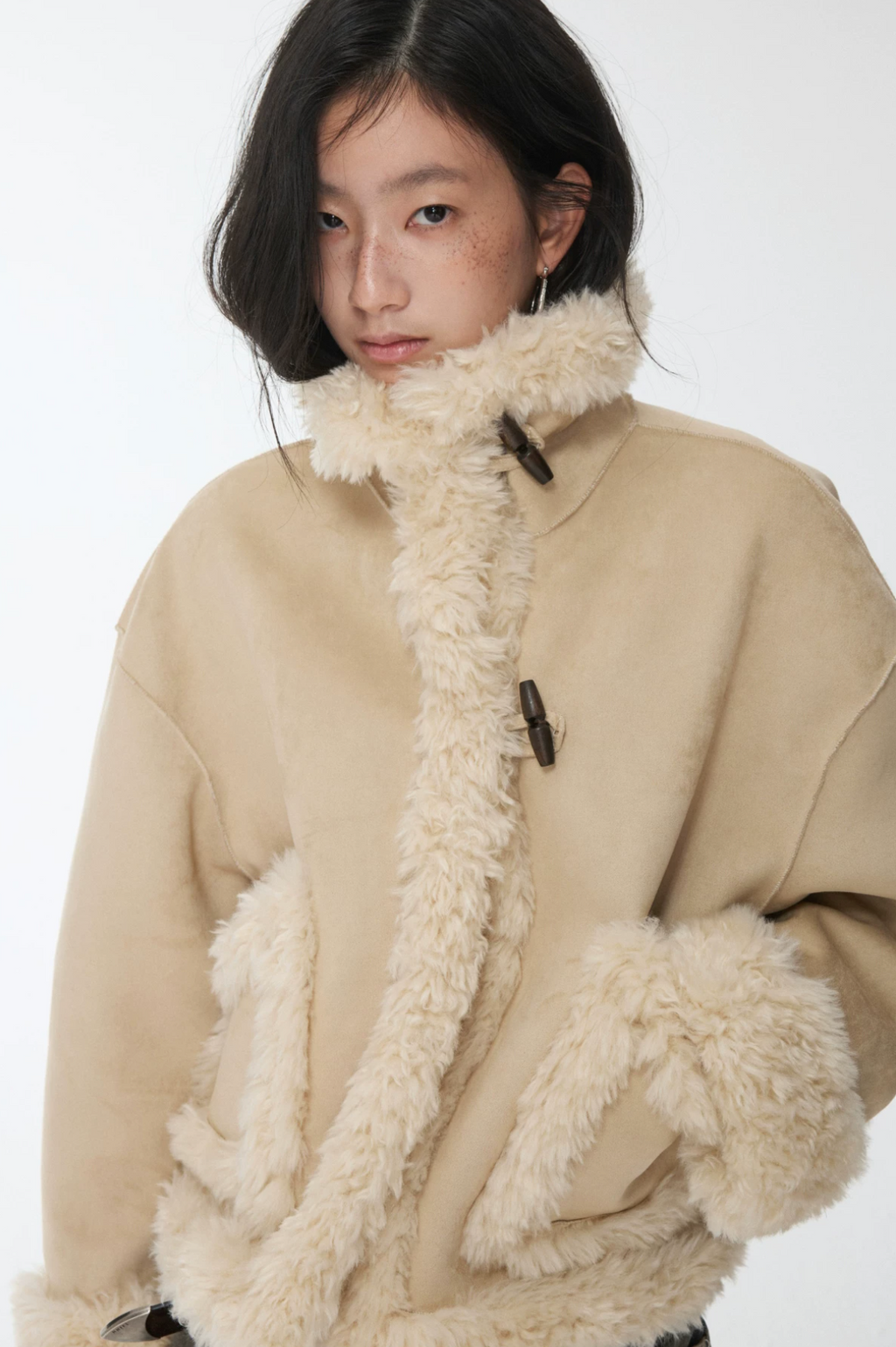 LUCIANA REVERSIBLE SUEDE JACKET – Can be worn on both sides!