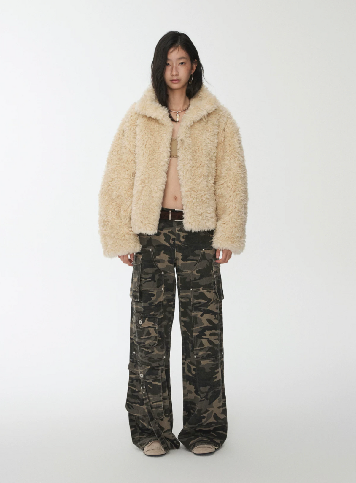 LUCIANA REVERSIBLE SUEDE JACKET – Can be worn on both sides!