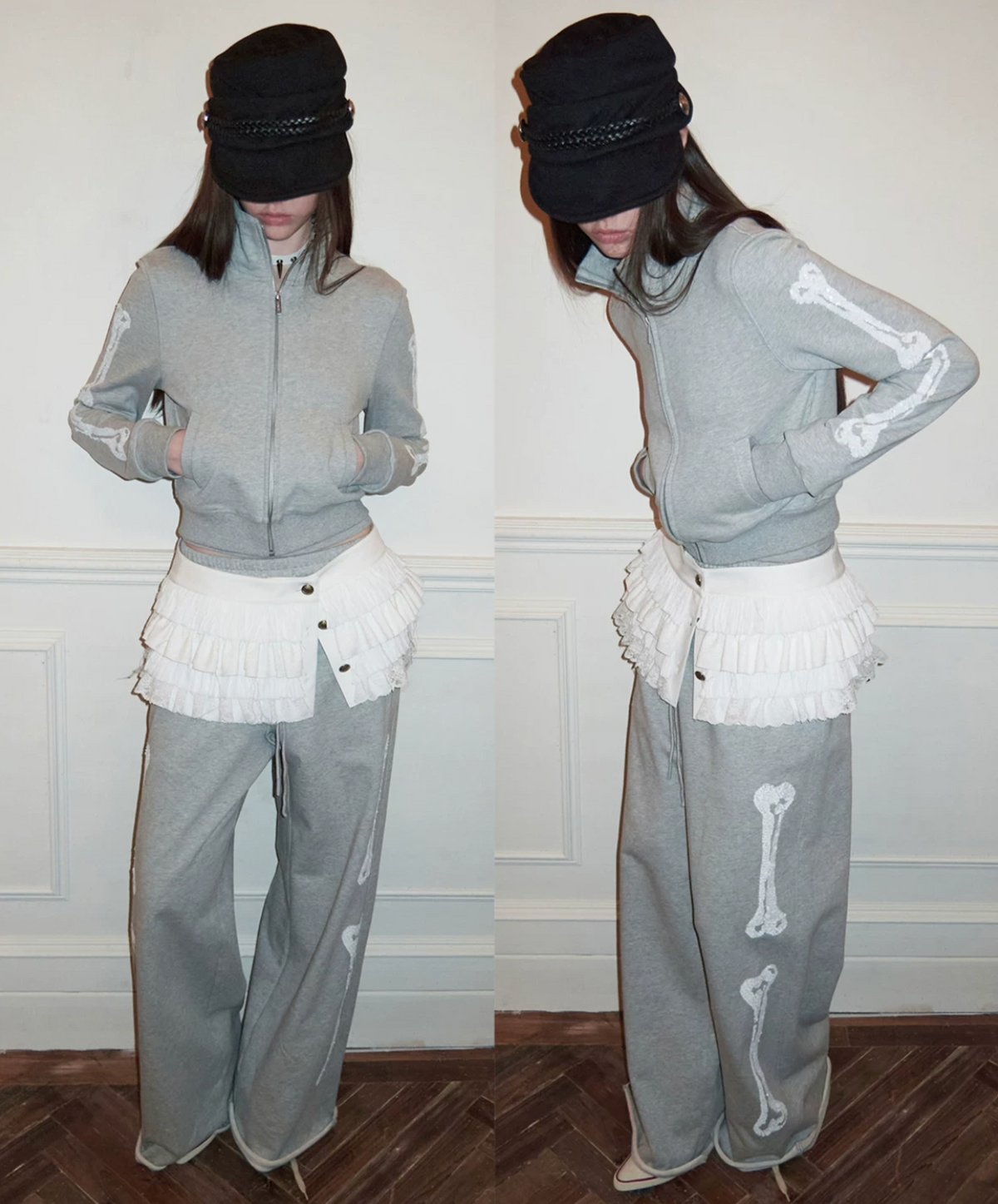 ZIN STAND-COLLAR SWEATSHIRT & JOGGER SET – 2colors