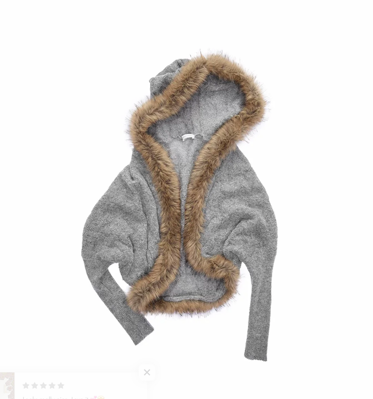 ROXY VINTAGE FUR CARDIGAN – 2colors