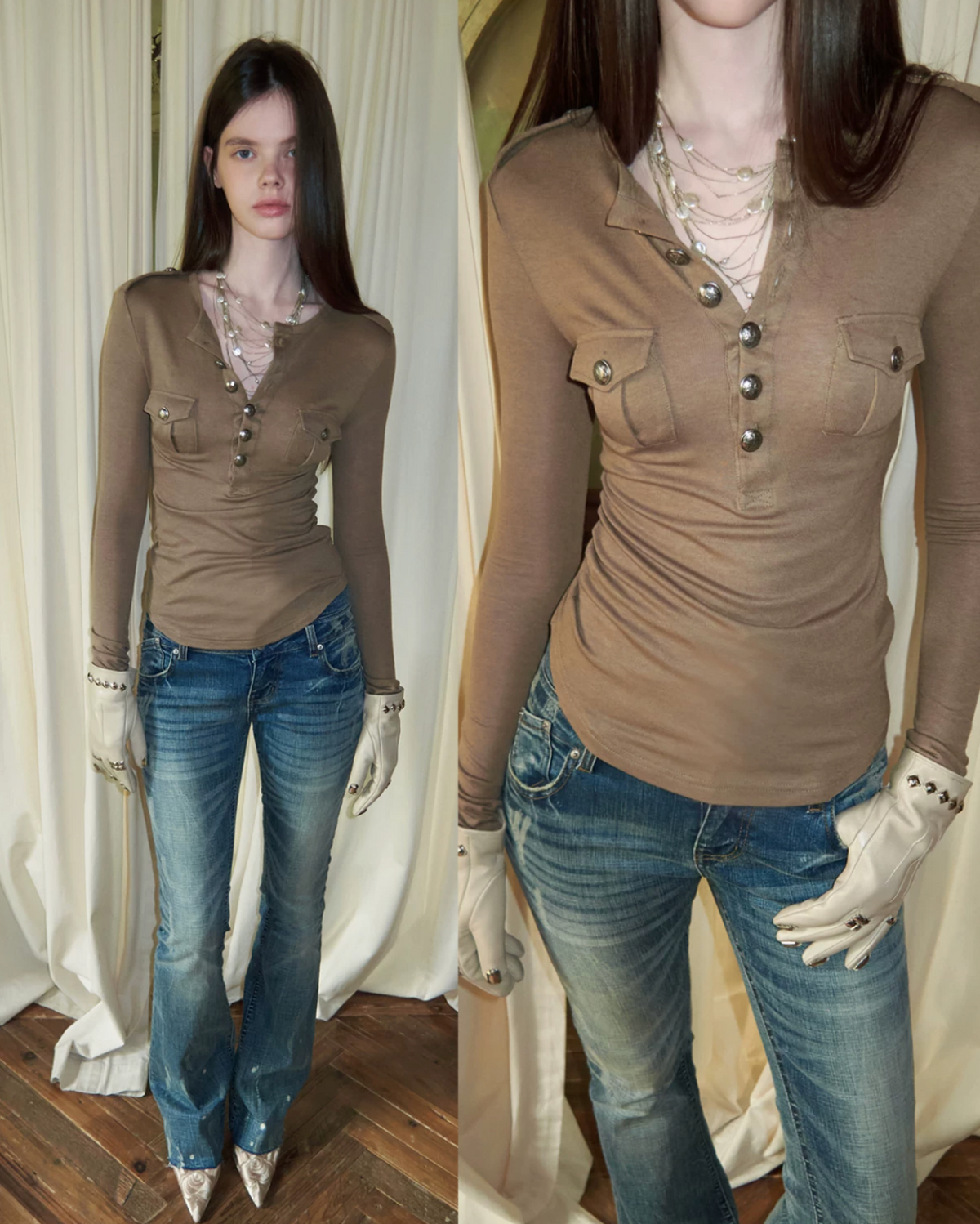 GUN HENLEY T-SHIRT – 3colors