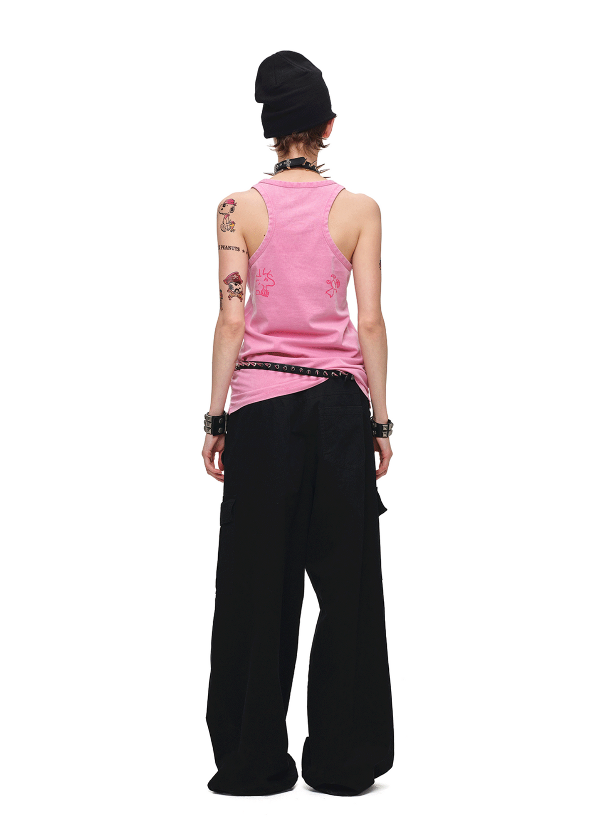SALLY VINTAGE GRAPHIC TANK TOP – PINK