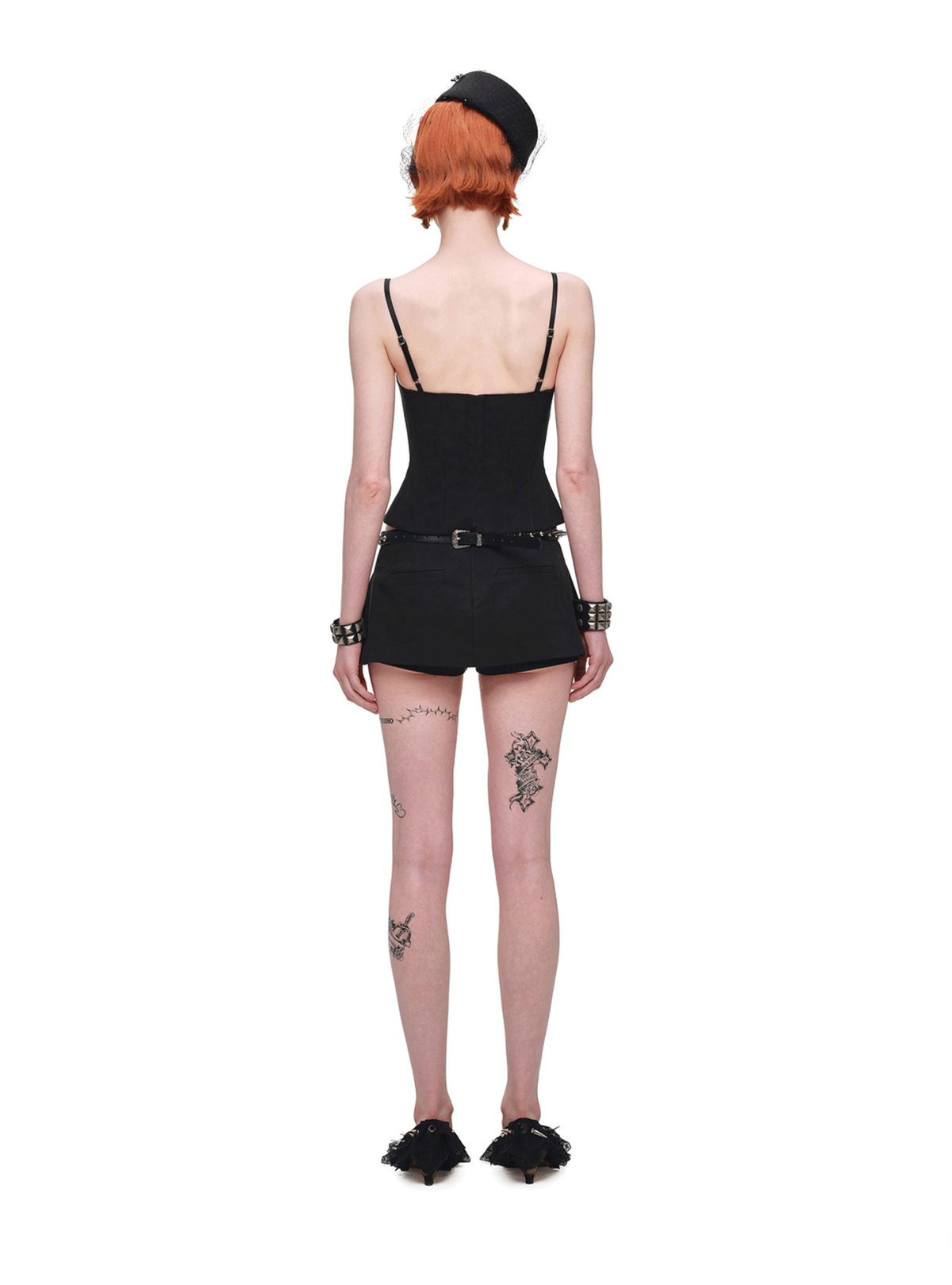 LACE-TRIM CORSET CAMI TOP – 2colors