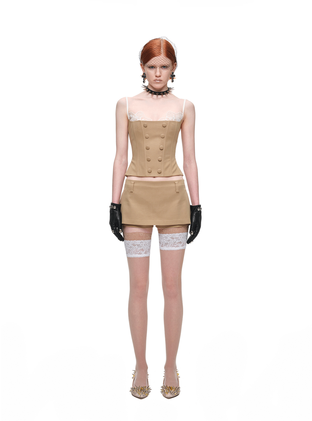 FLARED MINI SKORT WITH INNER SHORTS – 2colors