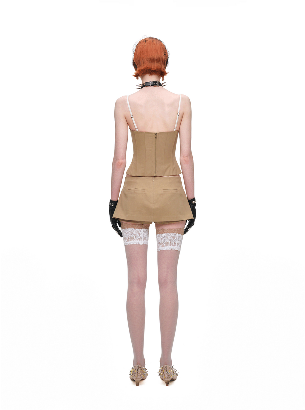 LACE-TRIM CORSET CAMI TOP – 2colors