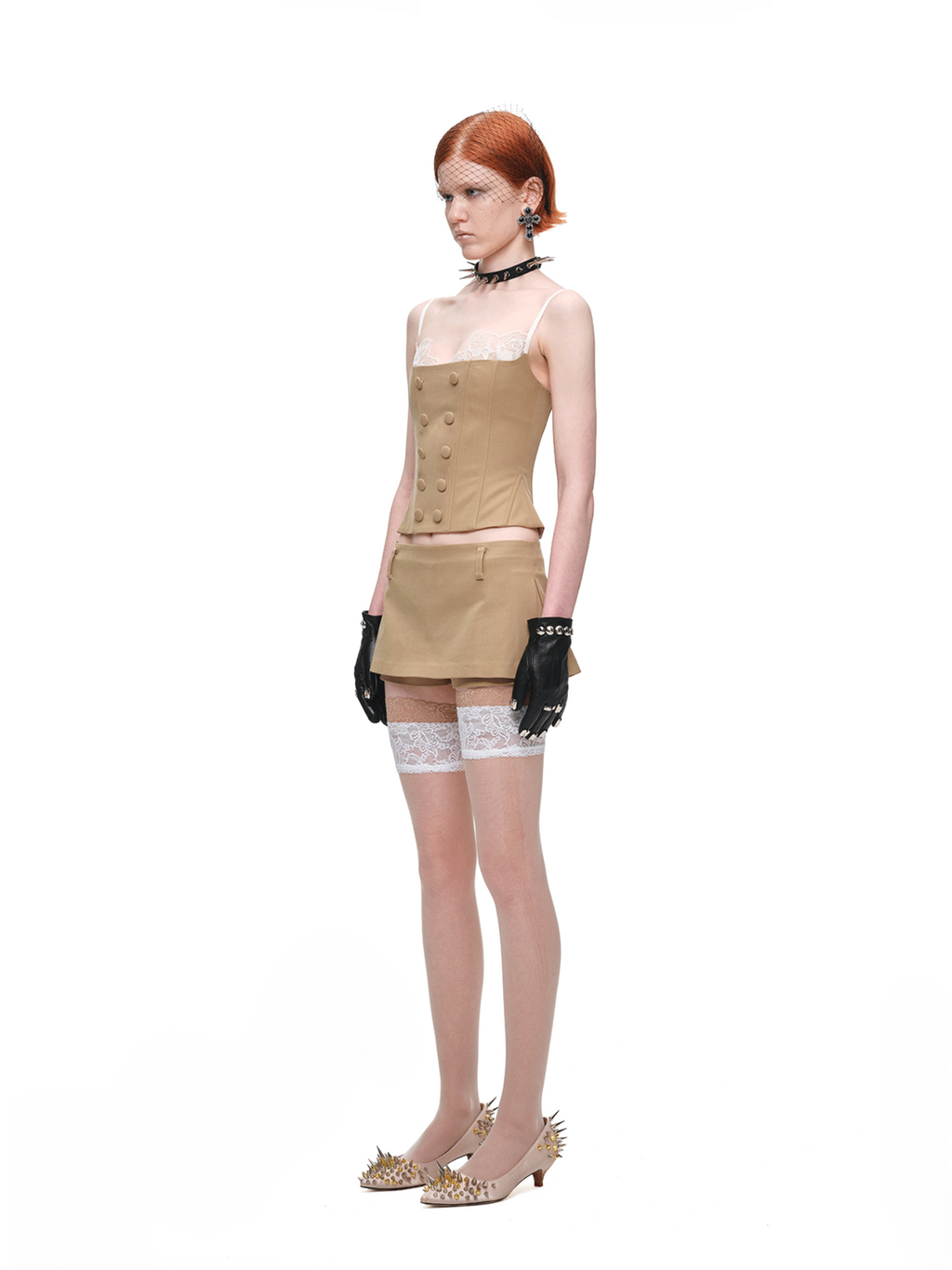 FLARED MINI SKORT WITH INNER SHORTS – 2colors