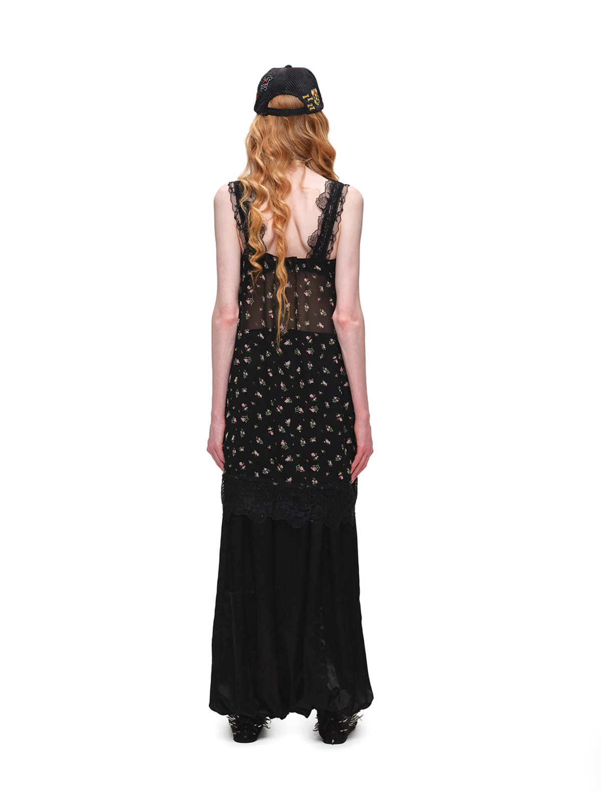SLEEPY DOG LACE SLIP DRESS or LONGLINE TOP – 2colors
