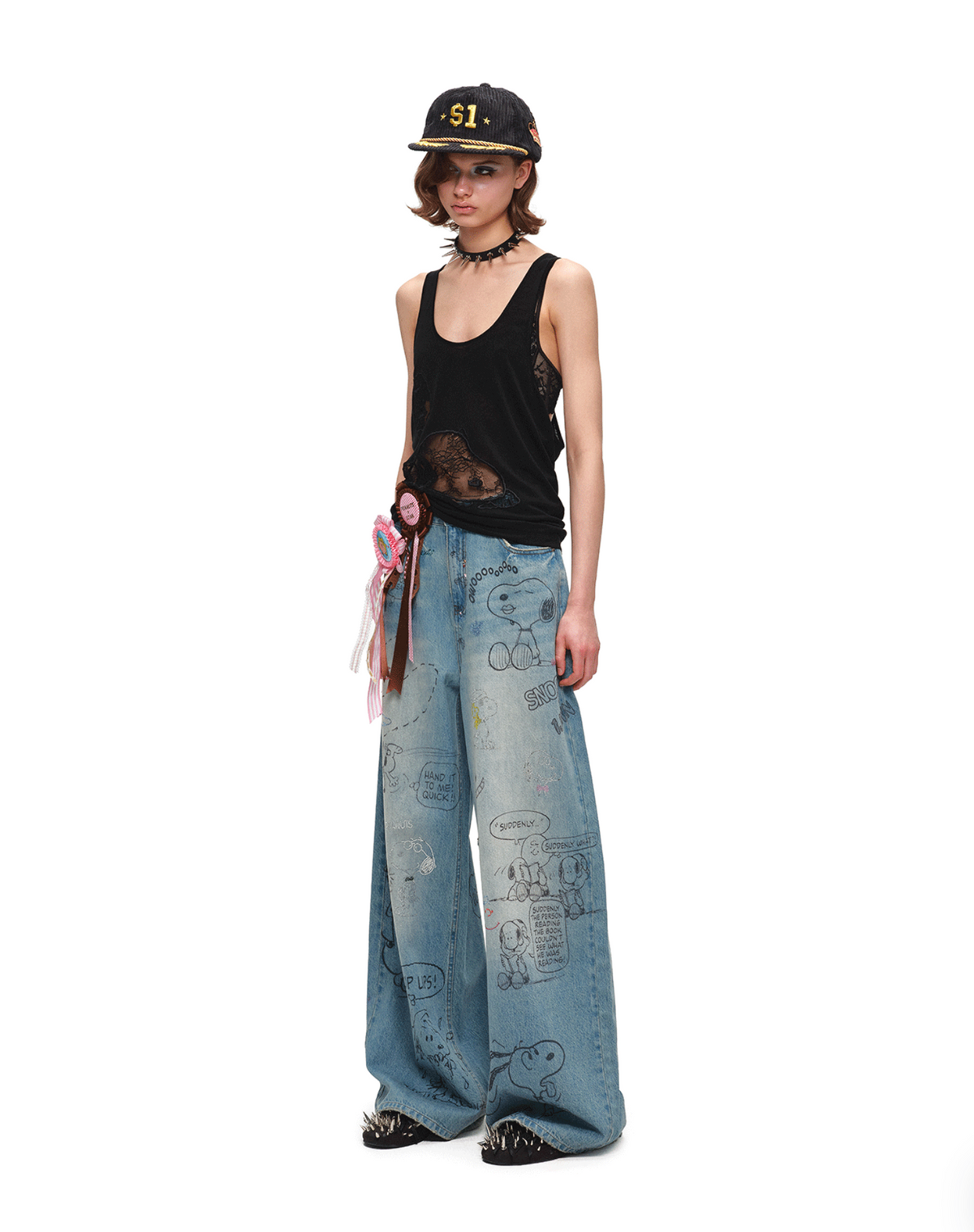 SLEEPY DOG LAYERED 2-PIECE TOP – 2colors