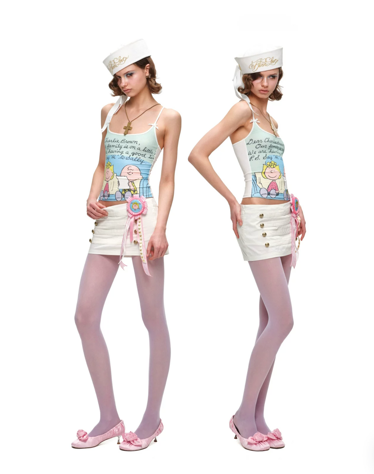 PEANUTS COMIC RACERBACK CAMI – 3styles