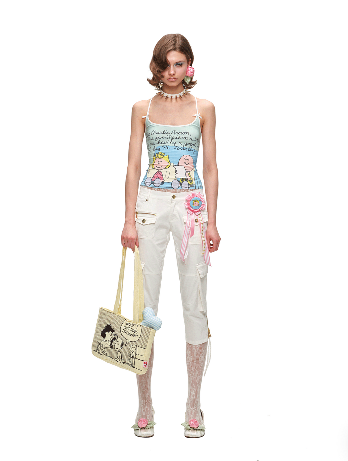 PEANUTS COMIC RACERBACK CAMI – 3styles