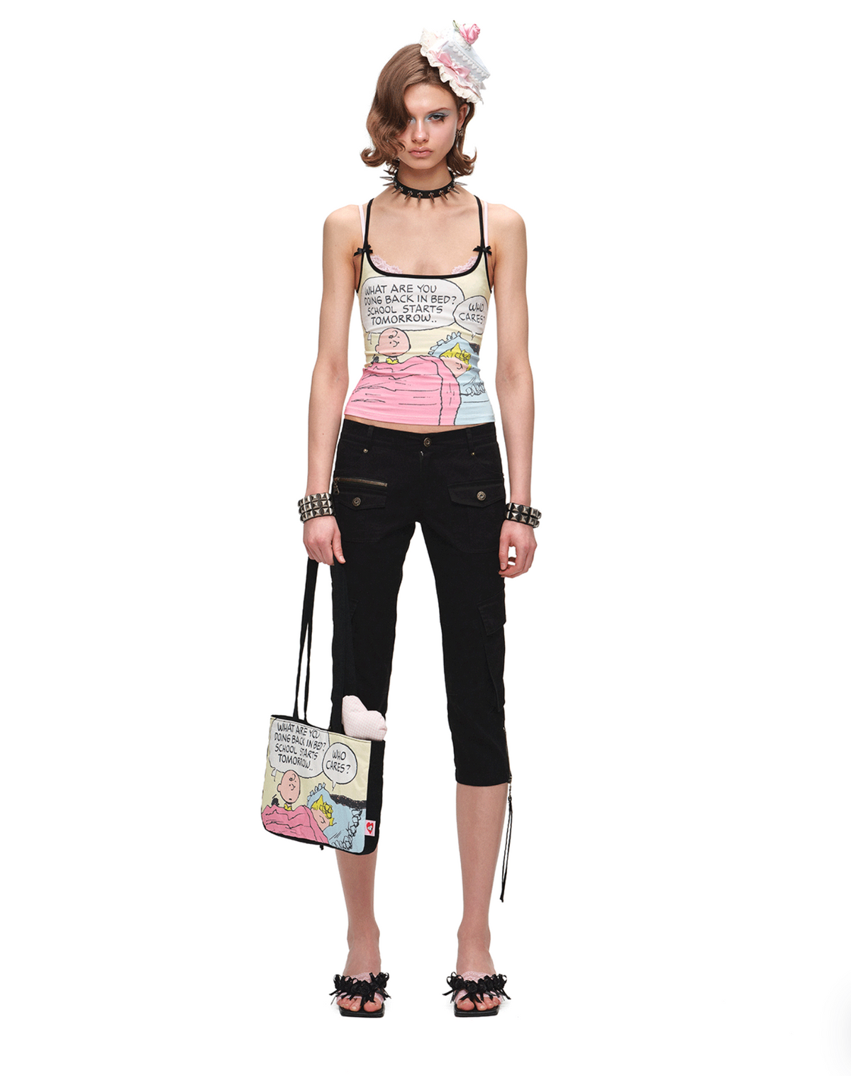 PEANUTS COMIC RACERBACK CAMI – 3styles
