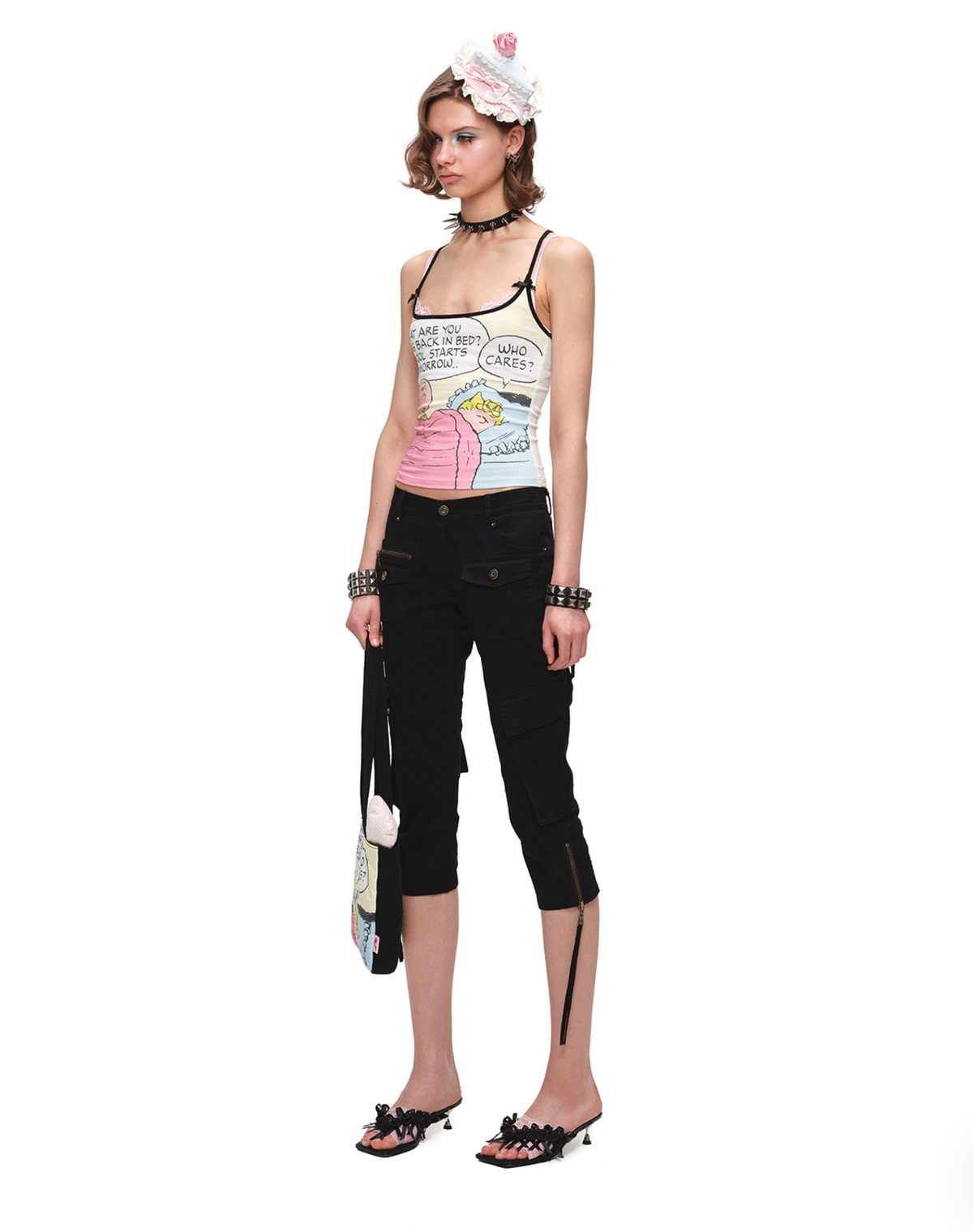 PEANUTS COMIC RACERBACK CAMI – 3styles