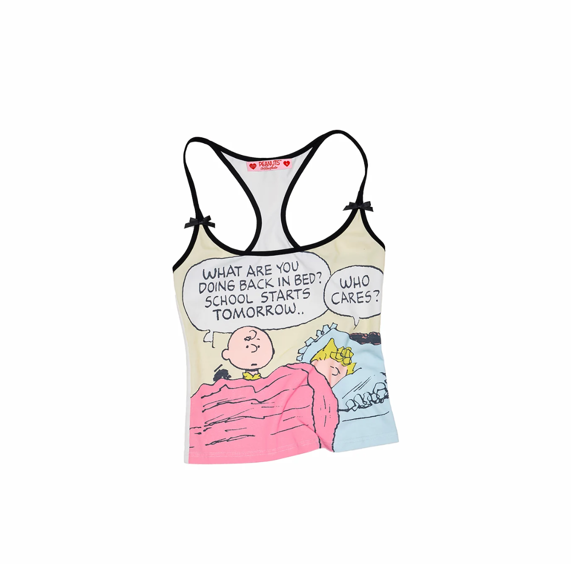 PEANUTS COMIC RACERBACK CAMI – 3styles