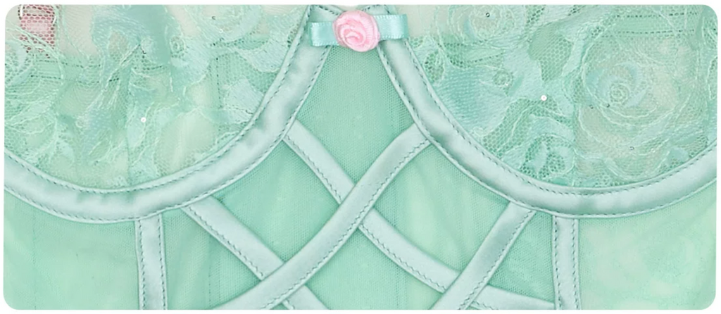 LACE CORSET PEPLUM TOP – 3colors