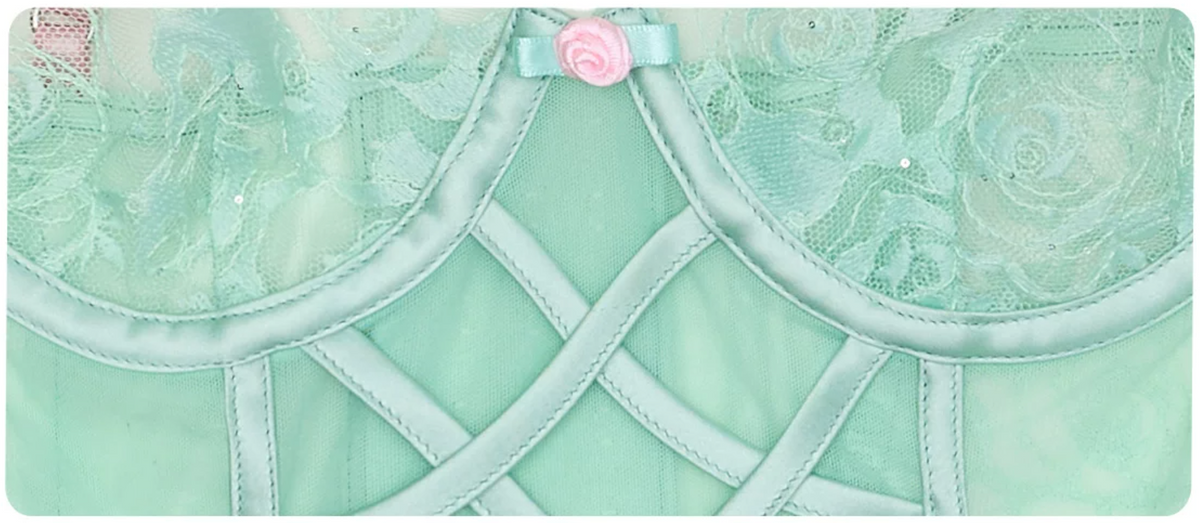 LACE CORSET PEPLUM TOP – 3colors