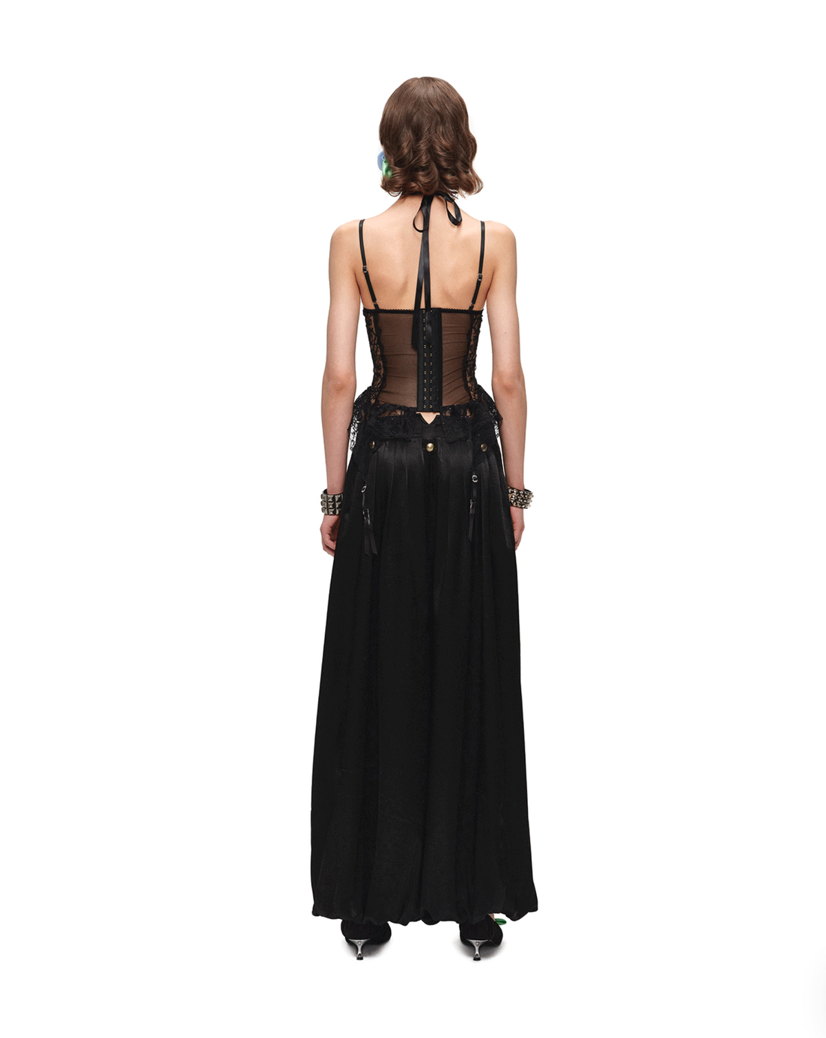 SATIN PLEATED BALLOON PANTS – 2colors