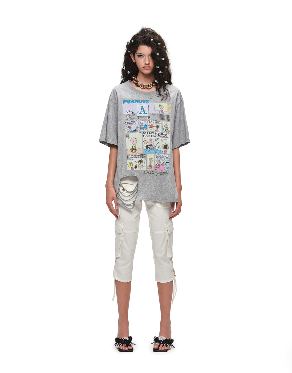 PEANUTS DISTRESSED COMIC T-SHIRT – 4styles
