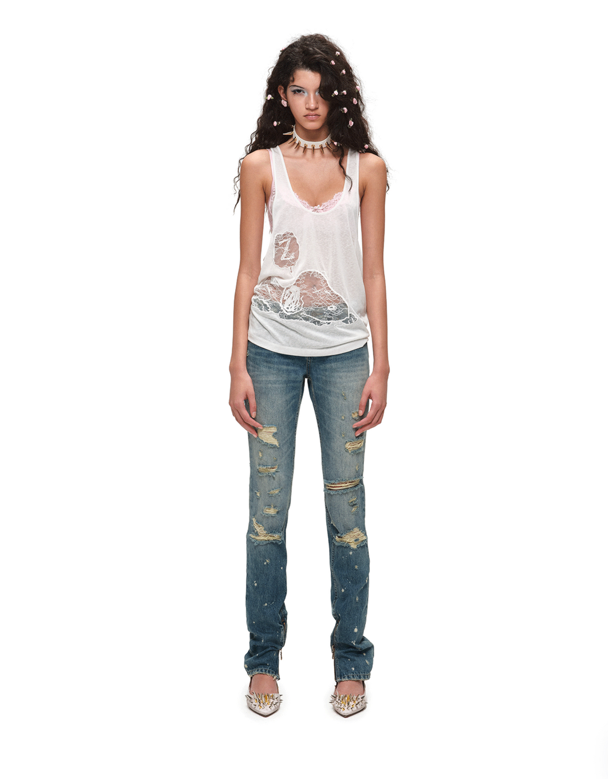 SLEEPY DOG LAYERED 2-PIECE TOP – 2colors