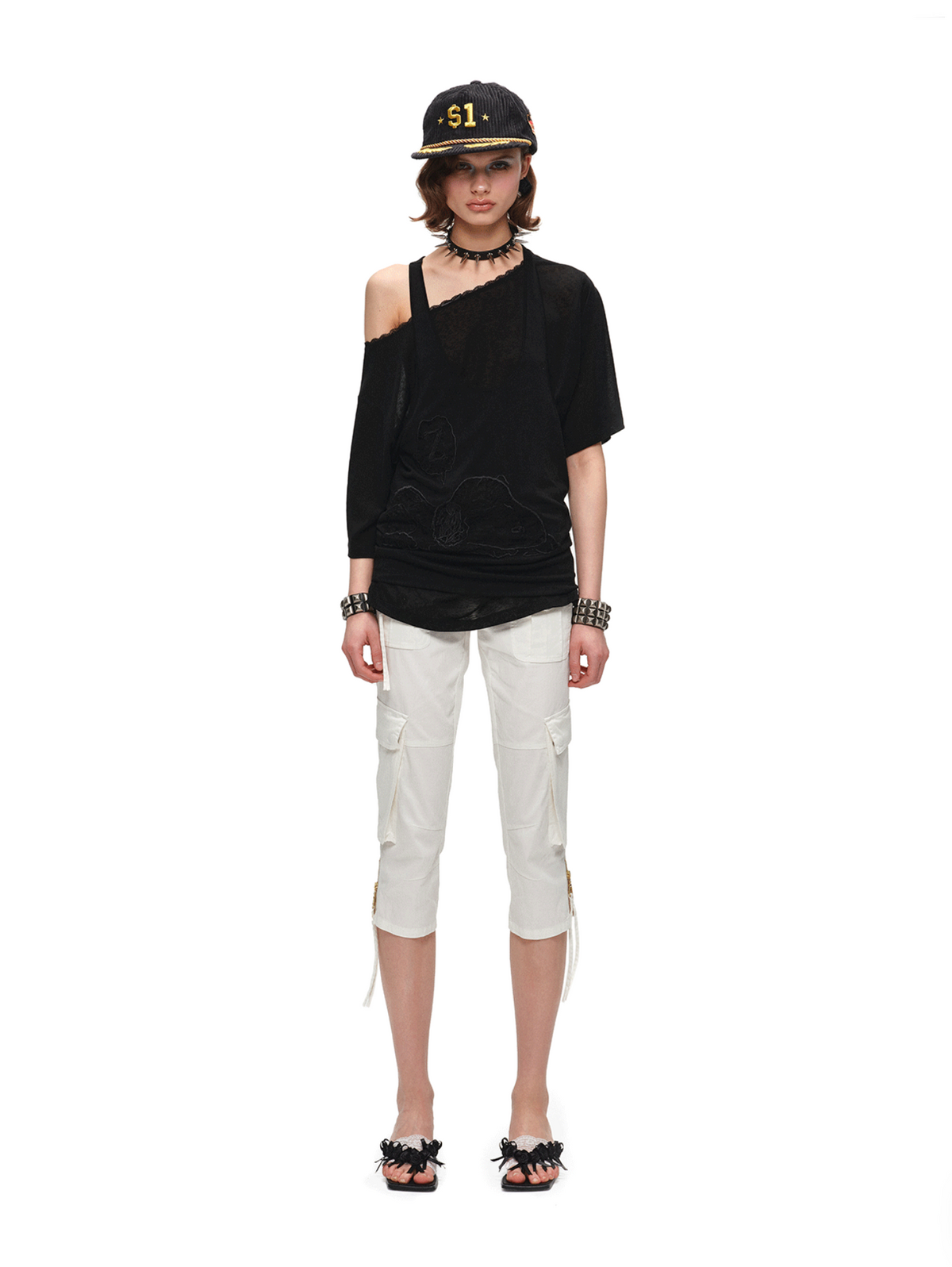 SLEEPY DOG LAYERED 2-PIECE TOP – 2colors