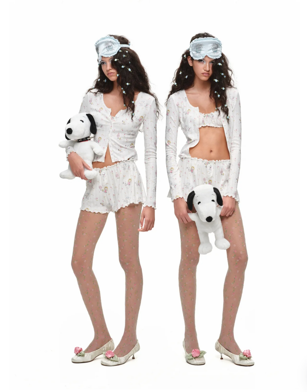 PEANUTS SNOOPY PRINT LOUNGE 4-PIECE SET