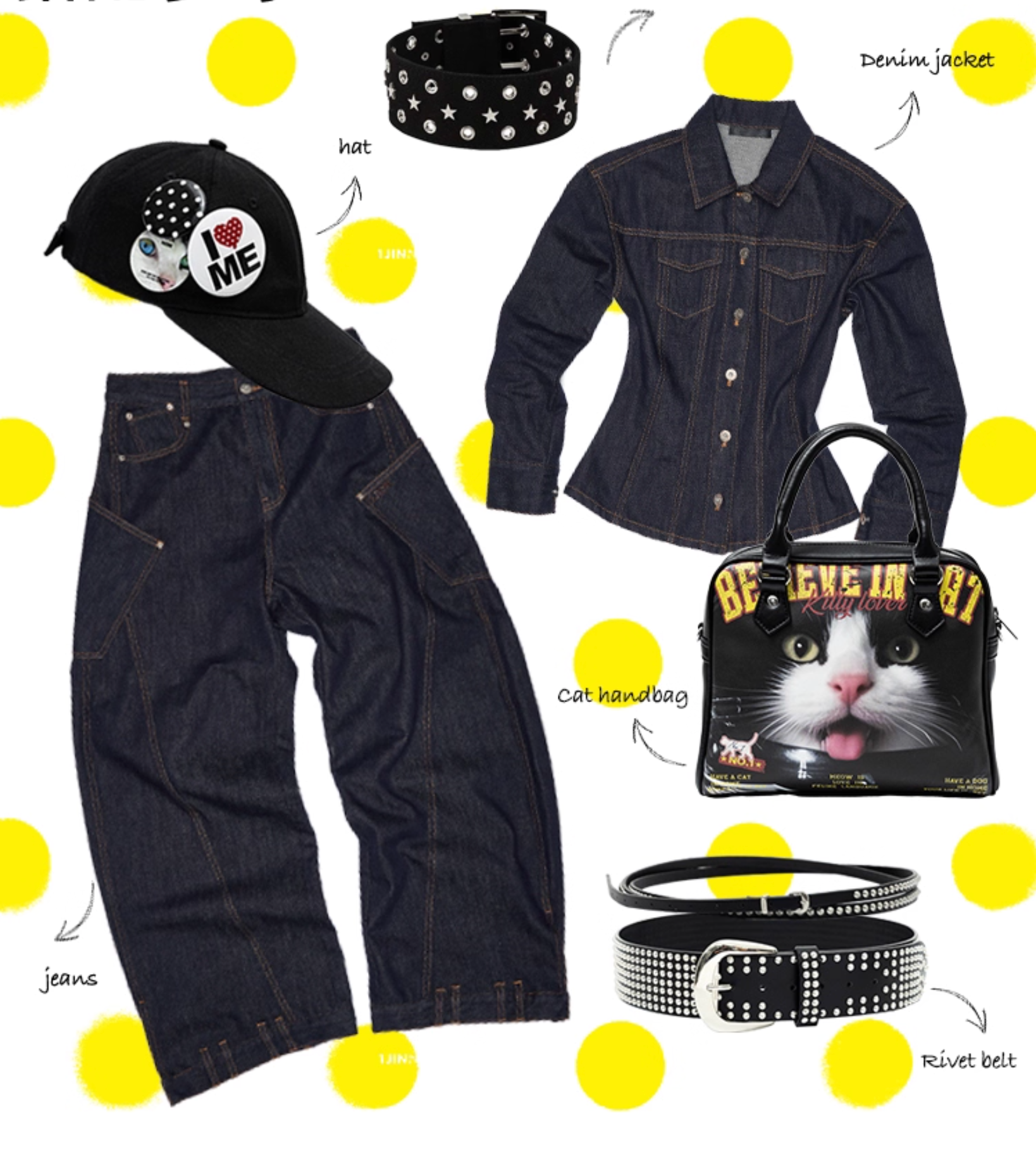 ♱ OCIORIO ジャケットトップ＆ジーンズ ♱
