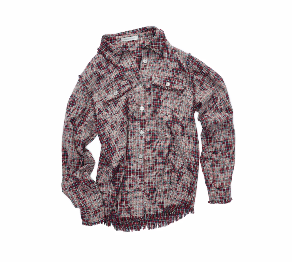 KOMO WASHED PLAID SHIRT – 2colors