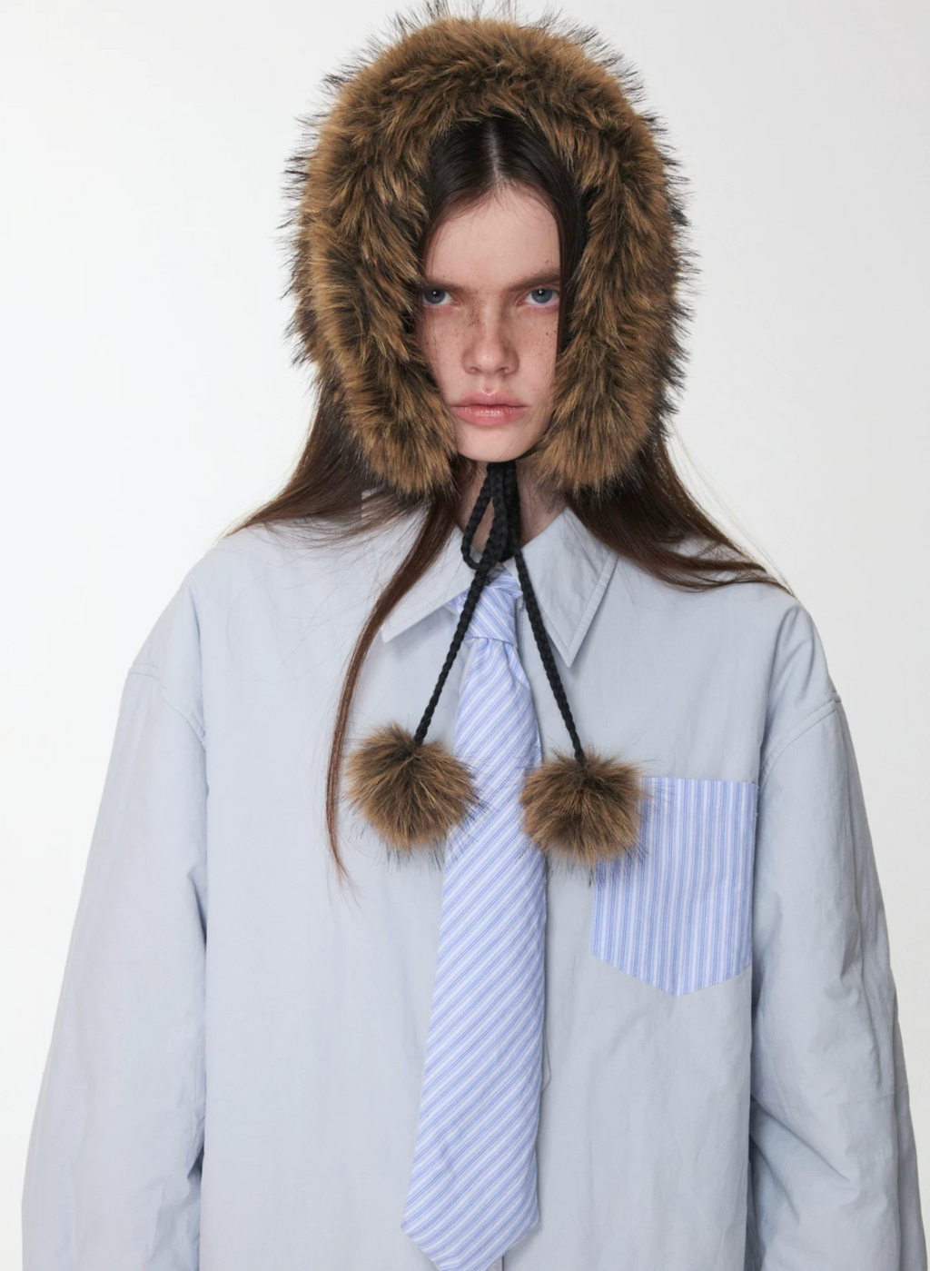 FANCY FUR HOOD SCARF（フード・スカーフ2WAY）