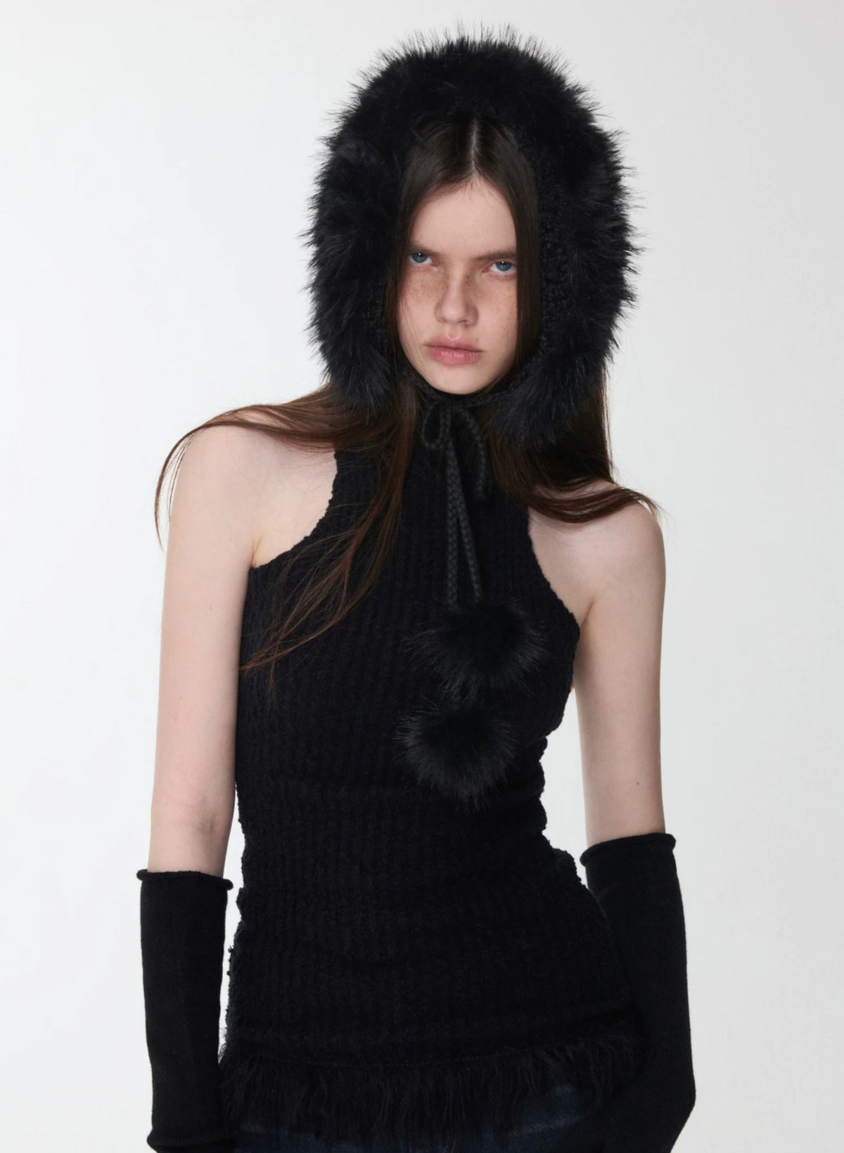 FANCY FUR HOOD SCARF（フード・スカーフ2WAY）