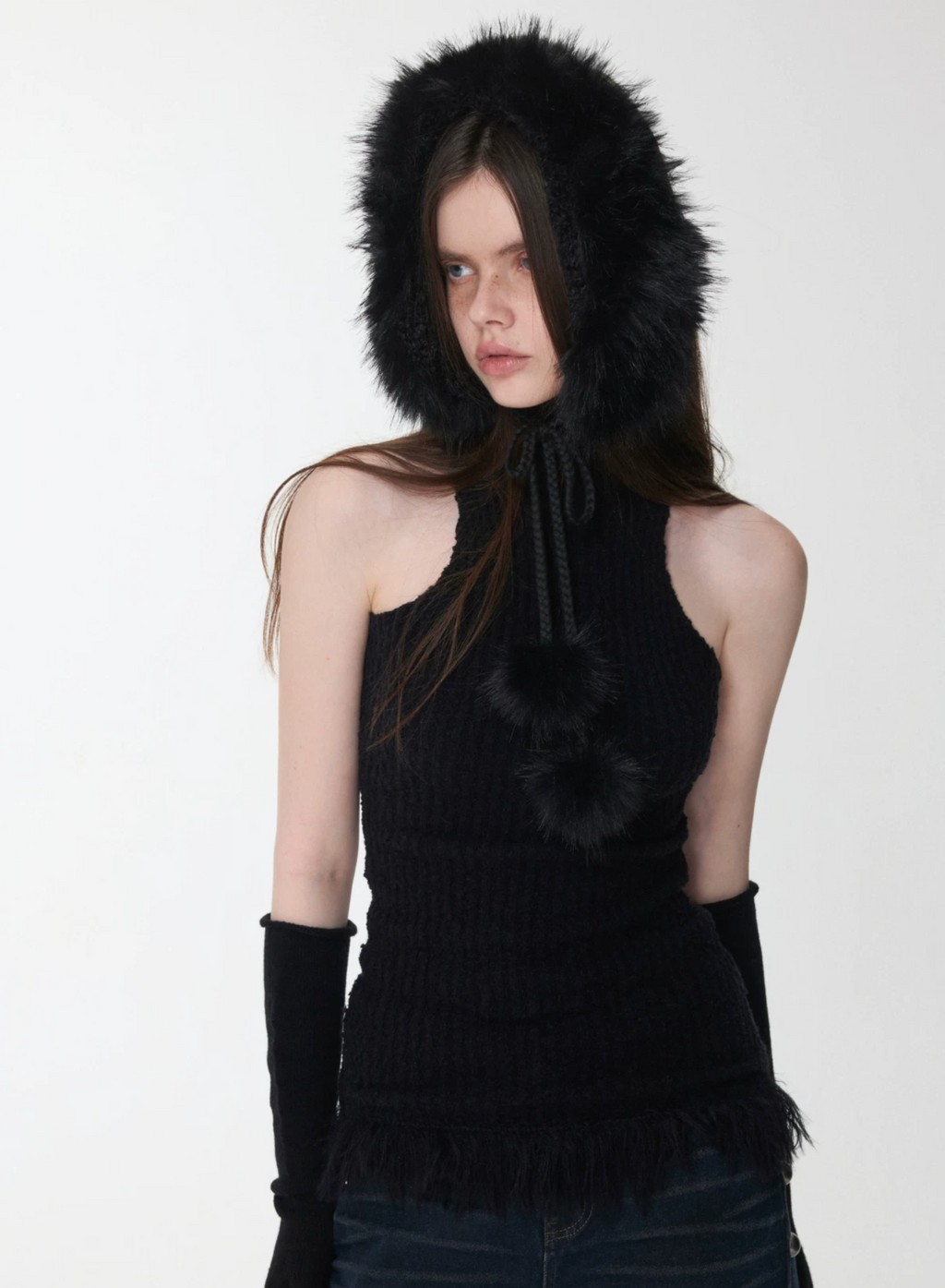 FANCY FUR HOOD SCARF（フード・スカーフ2WAY）