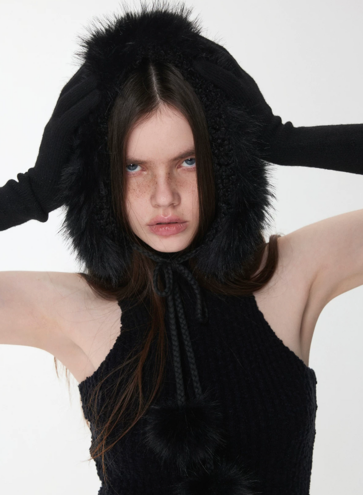 FANCY FUR HOOD SCARF（フード・スカーフ2WAY）
