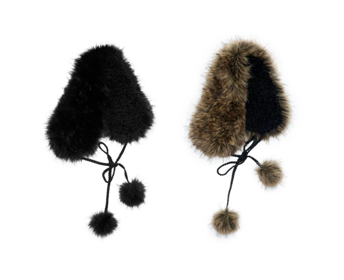FANCY FUR HOOD SCARF（フード・スカーフ2WAY）