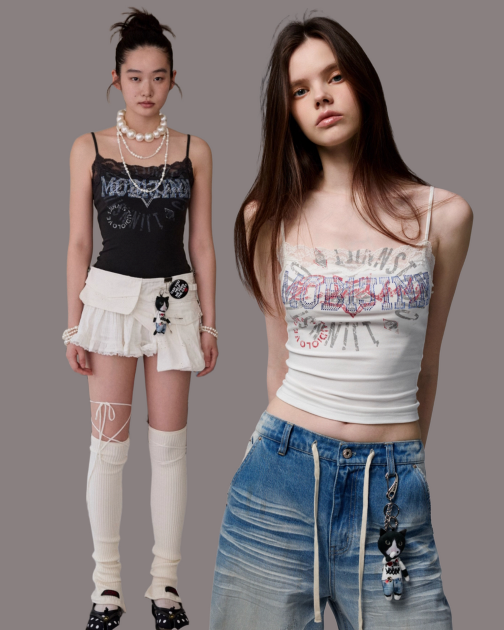 ♱ KAHLO レーストップ（全2色）♱