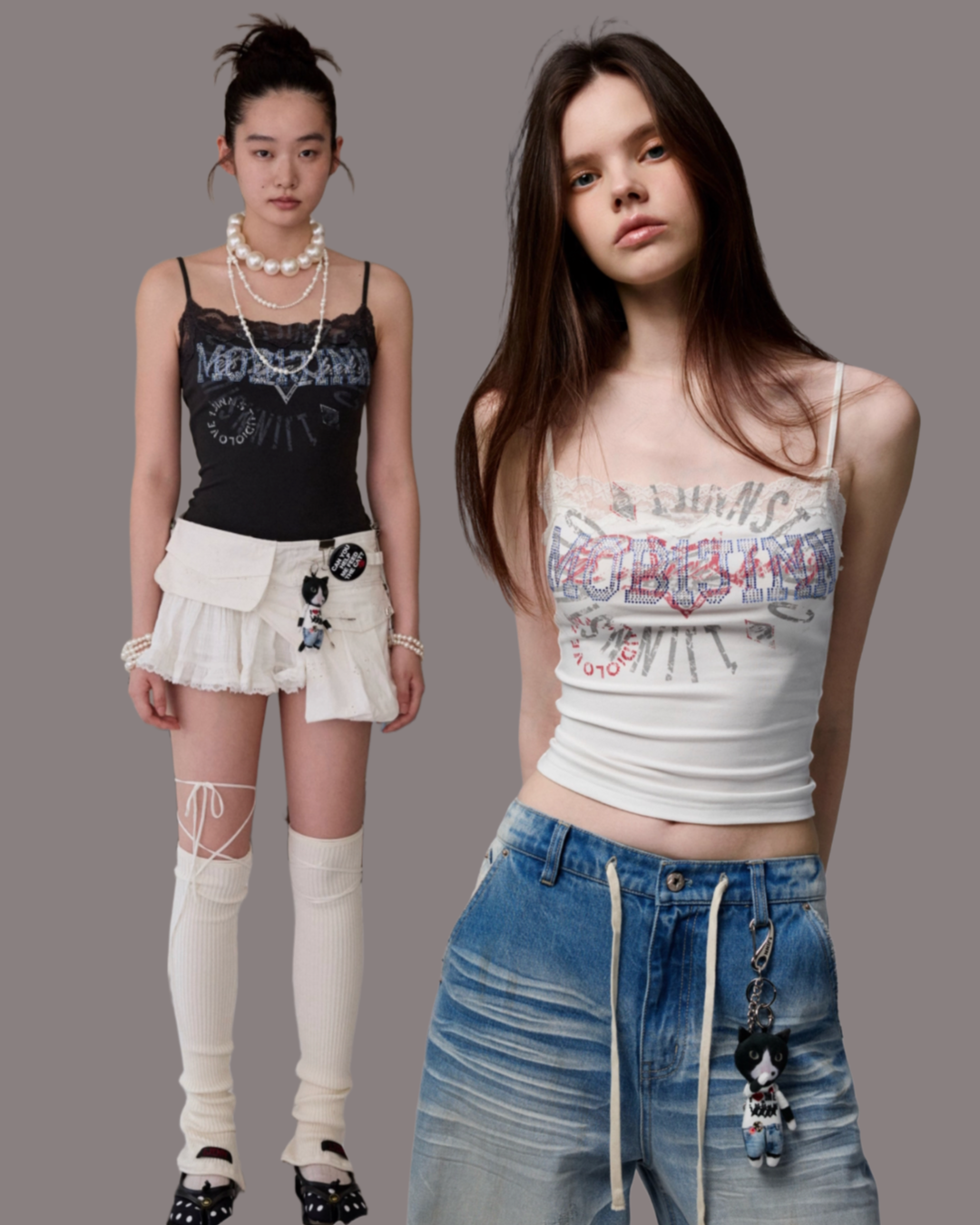 ♱ KAHLO レーストップ（全2色）♱