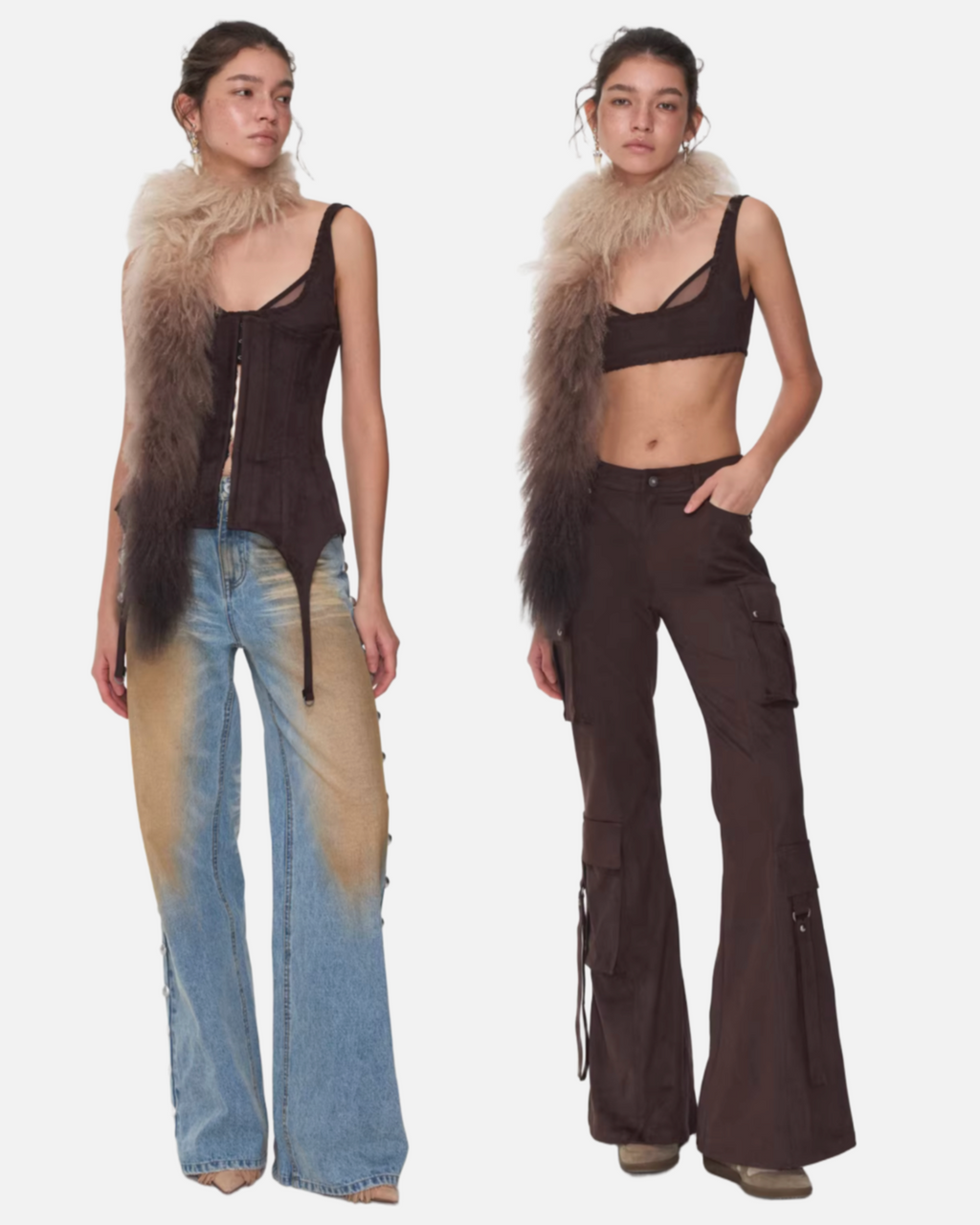 ZIGGY SCULPTED CORSET WITH BRA & PANTS – 3colors