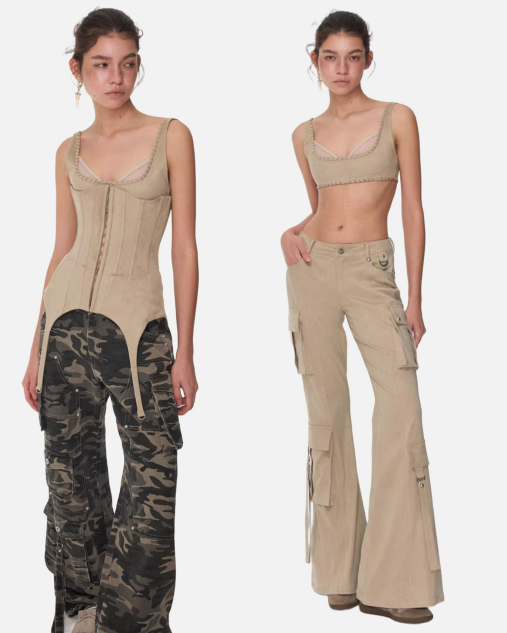 ZIGGY SCULPTED CORSET WITH BRA & PANTS – 3colors