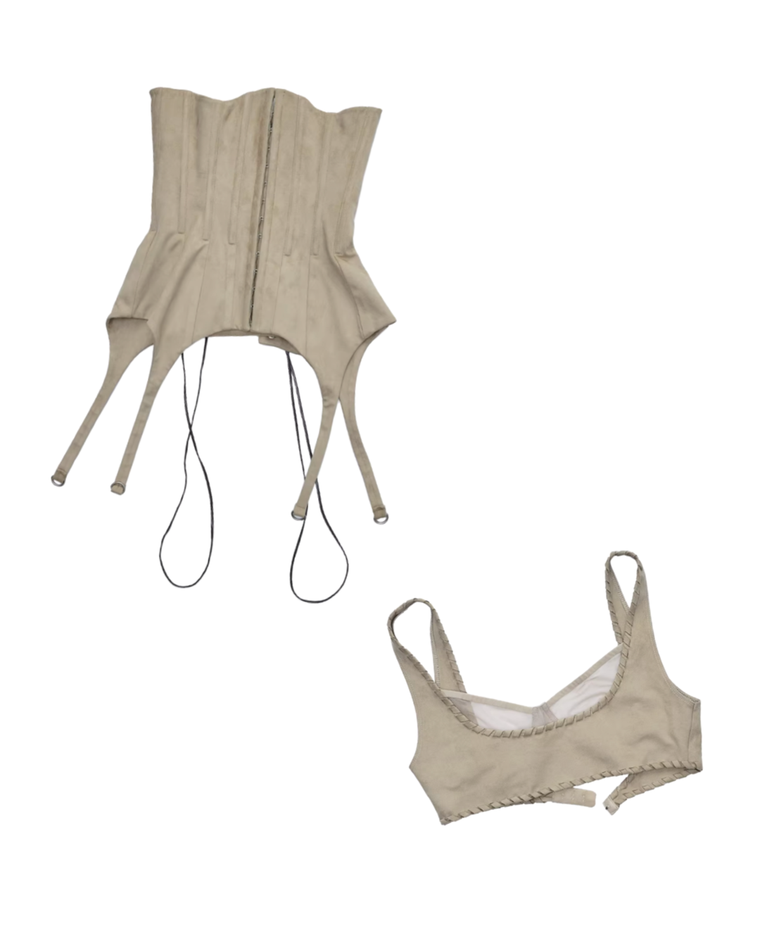 ZIGGY SCULPTED CORSET WITH BRA & PANTS – 3colors