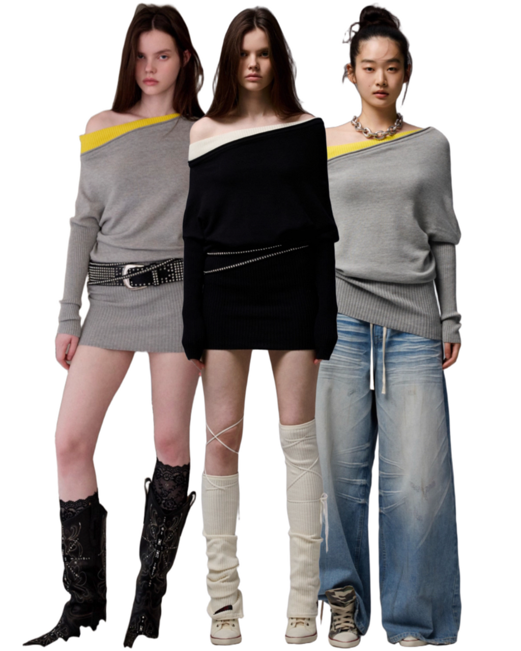 DORIAN KNIT DRESS (can be worn as a top) – 2colors