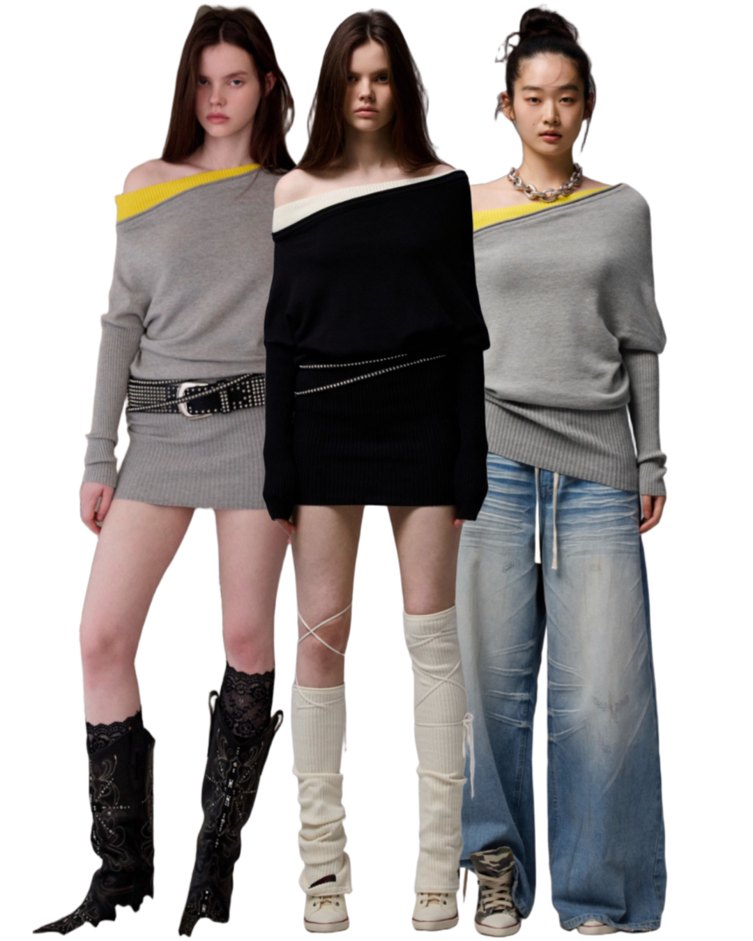 DORIAN KNIT DRESS (can be worn as a top) – 2colors