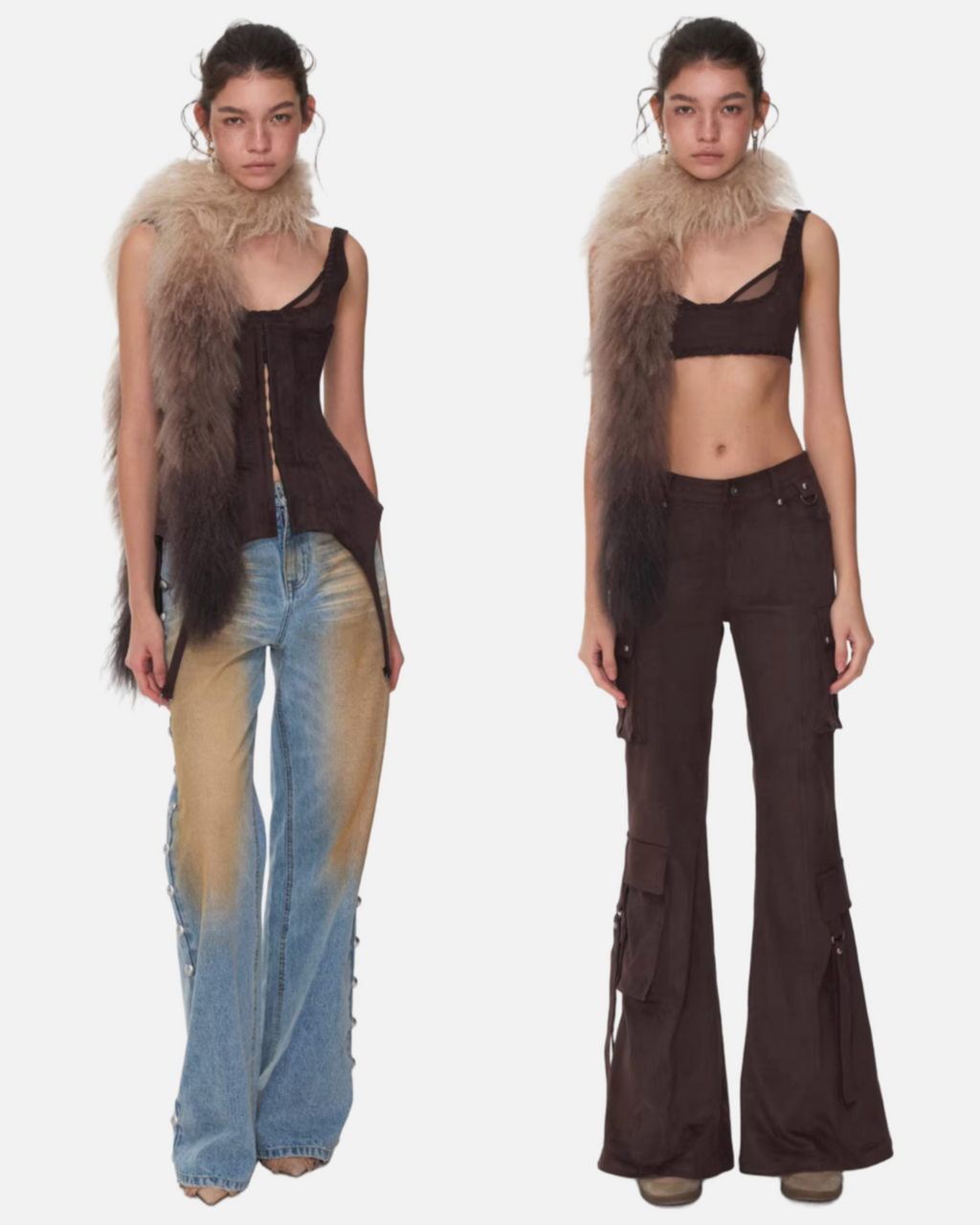 ZIGGY SCULPTED CORSET WITH BRA & PANTS – 3colors