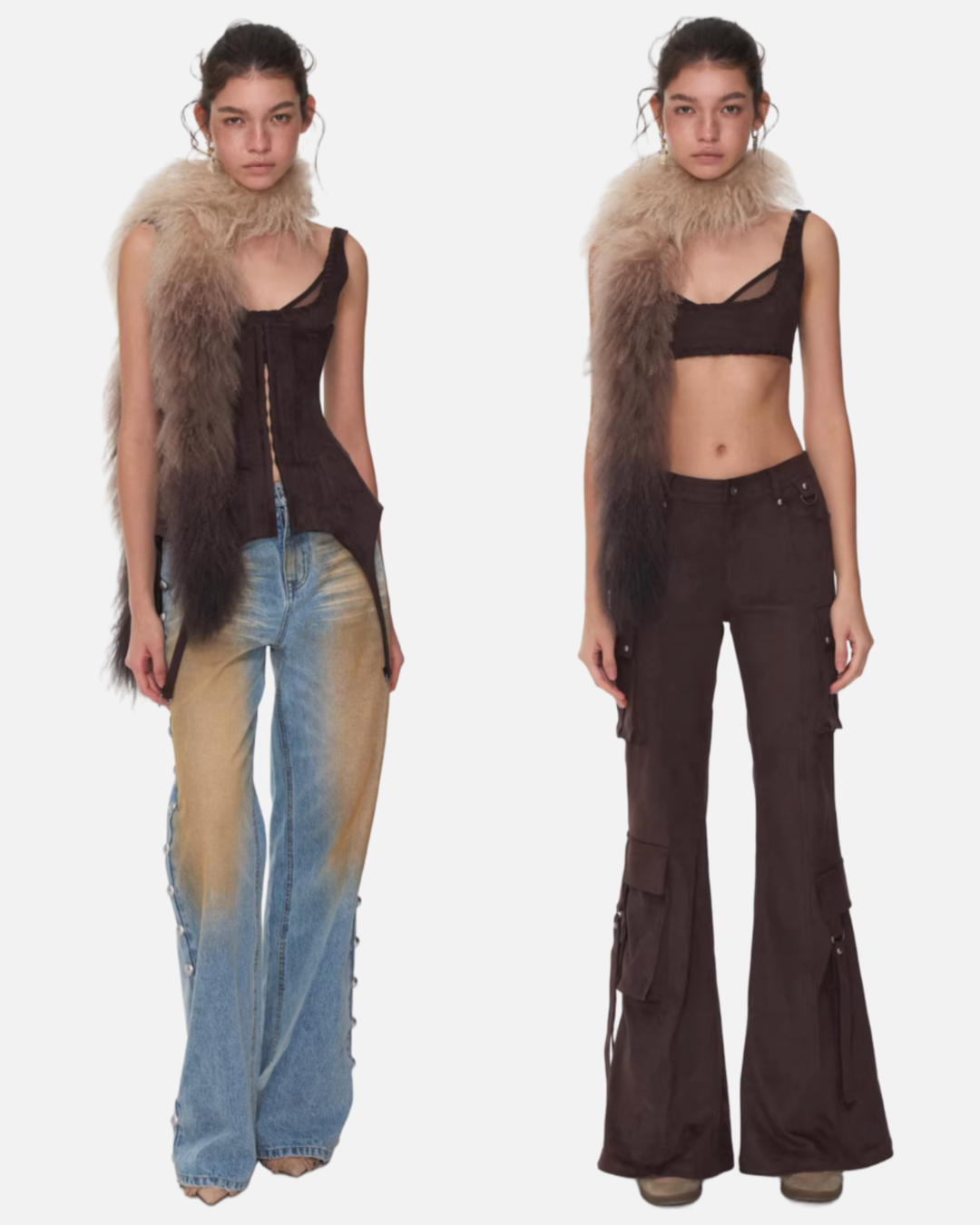 ZIGGY SCULPTED CORSET WITH BRA & PANTS – 3colors