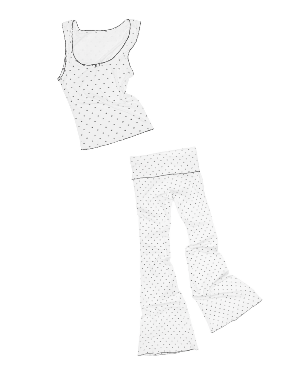 NYKKO BRALETTE & TANK TOP & 2-PIECE SET – 3colors