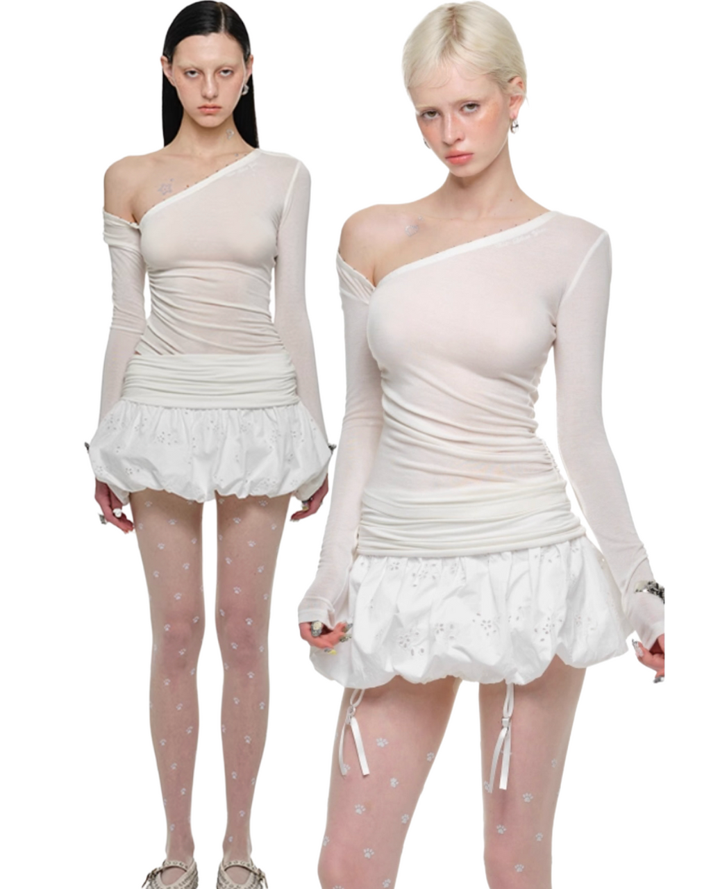 BUBBLE MINI SKIRT