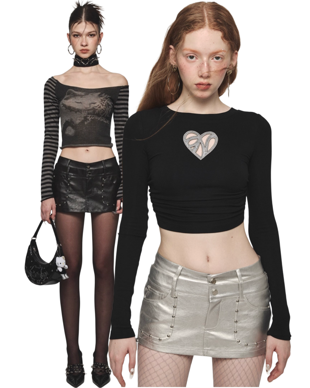 MICHALE SKIRT – 2colors (detachable side zipper can be transformed into shorts)