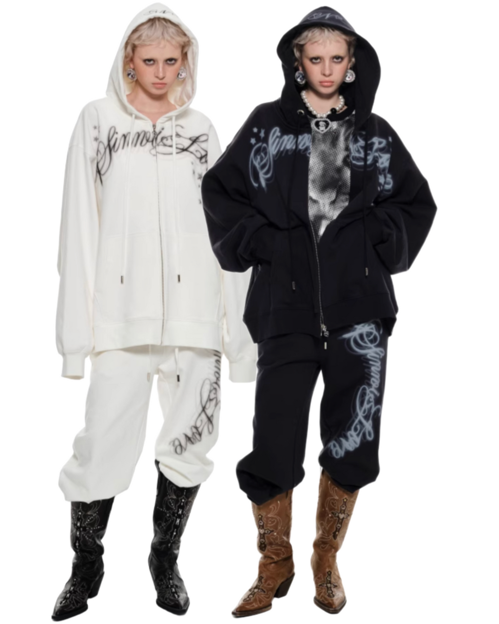 MONSTER BLADE HOODIE CARDIGAN – 2colors